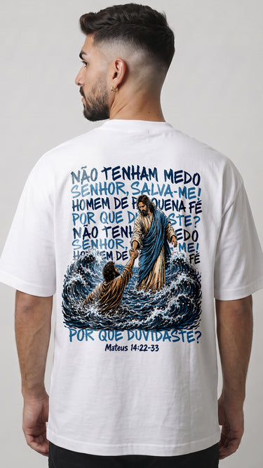 CAMISETA FÉ SOBRE AS ÁGUAS