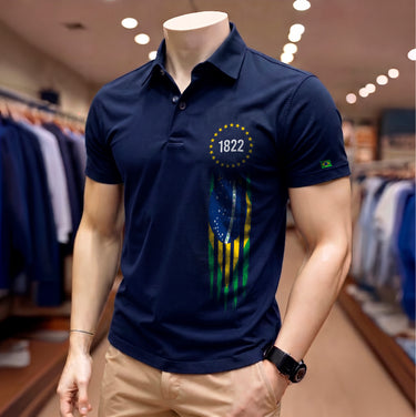 CAMISA POLO MASCULINA BRASIL 1822