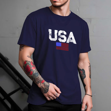 CAMISETA USA RETA