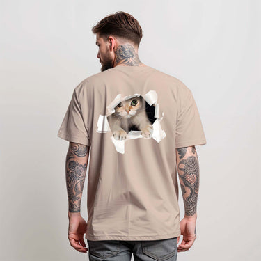 CAMISETA GATO 3D