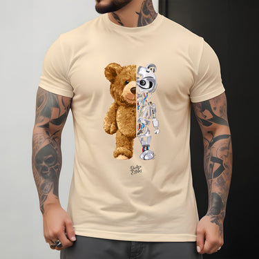 CAMISETA URSO CYBORG
