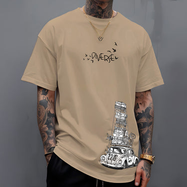 CAMISETA MASCULINA PÉ NA ESTRADA