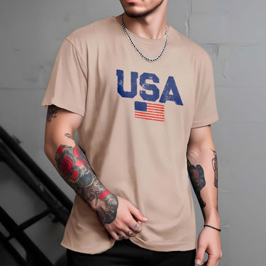 CAMISETA USA RETA