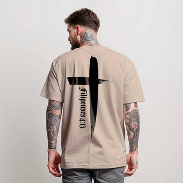 CAMISETA AQUELE QUE ME FORTALECE - FILIPENSES 4:13