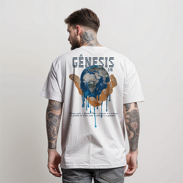 CAMISETA MASCULINA - NO PRINCÍPIO