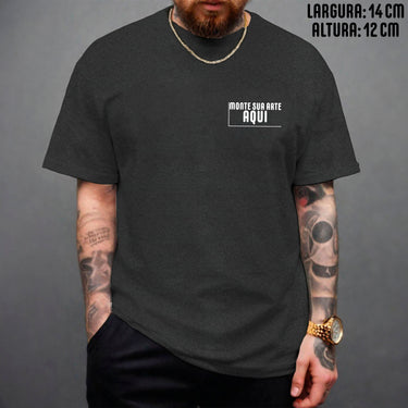CAMISETA PERSONALIZADA FRENTE/MANGÁ