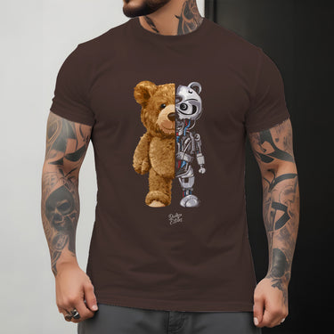 CAMISETA URSO CYBORG