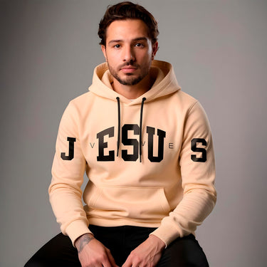 BLUSA DE MOLETOM JESUS VIVE