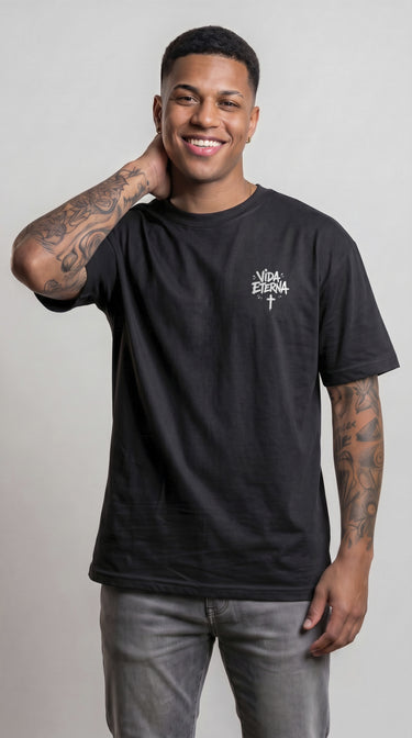 CAMISETA VIDA ETERNA - JOÃO 11:25