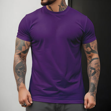 CAMISETA MASCULINA BÁSICA LISA