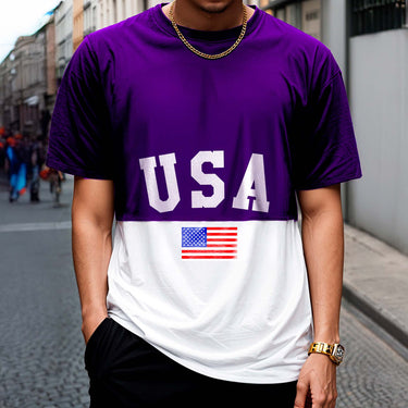 CAMISETA RECORTADA USA