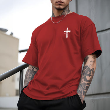 CAMISETA MINIMALISTA CRUZ MINI