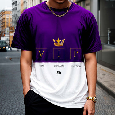 CAMISETA RECORTADA VIP