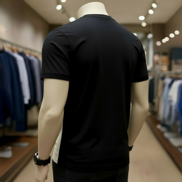Camiseta Masculina Tricolor 100% Algodão