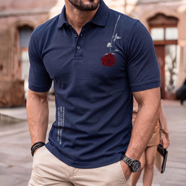CAMISETA POLO FLORAL