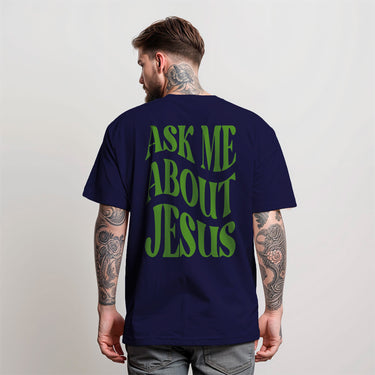CAMISETA PERGUNTE-ME SOBRE JESUS