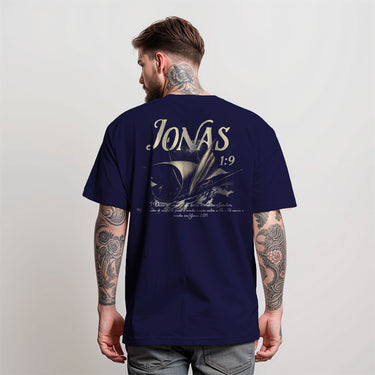 CAMISETA MASCULINA O CHAMADO DE JONAS 1:9