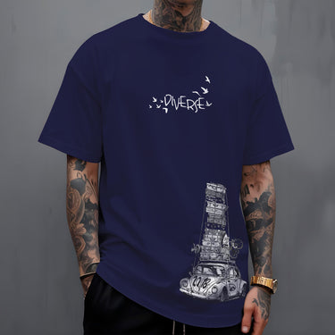 CAMISETA MASCULINA PÉ NA ESTRADA