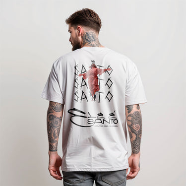 CAMISETA ELE É SANTO