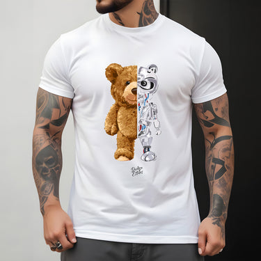 CAMISETA URSO CYBORG