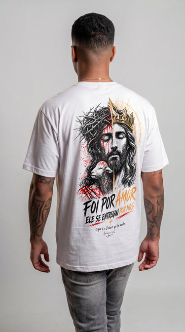 CAMISETA AMADO POR CRISTO