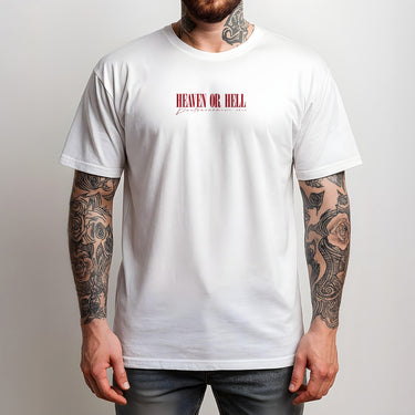 CAMISETA MASCULINA - HEAVEN OR HELL