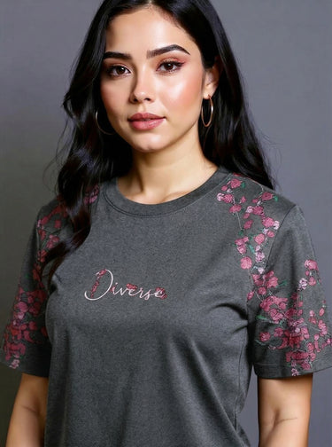 CAMISETA FEMININA BRISA DA PRIMAVERA T-SHIRT 100% ALGODÃO