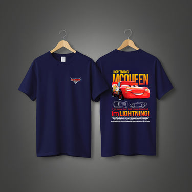 Camiseta Relâmpago Mcqueen T-shirt 100% Algodão Estampa Grande