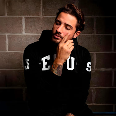 BLUSA DE MOLETOM JESUS VIVE