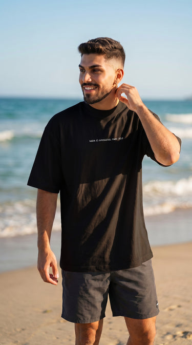 CAMISETA O IMPOSSÍVEL SE ABRIU