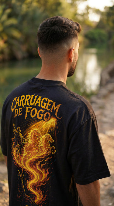 CAMISETA CARRUAGEM DE FOGO