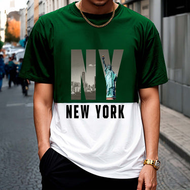 CAMISETA RECORTADA NOVA YORK