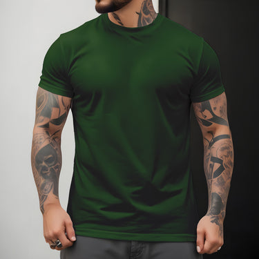 CAMISETA MASCULINA BÁSICA LISA