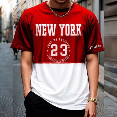 CAMISETA RECORTADA NEW YORK 23