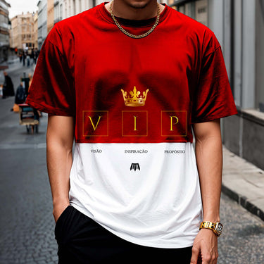 CAMISETA RECORTADA VIP